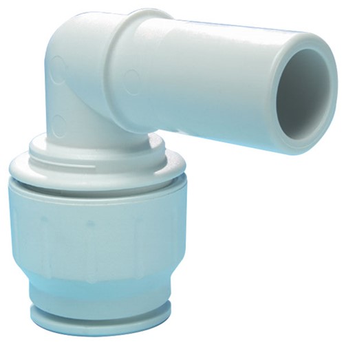 JG Speedfit 10mm Twist & Lock Stem Elbow