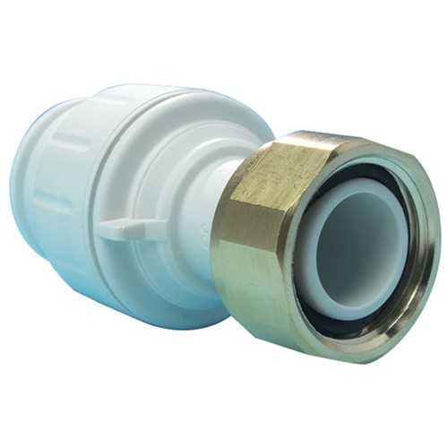 JG Speedfit 15mm x 1/2" Straight Tap Connector