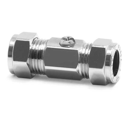 Express Chrome Isolating Valve 15mm