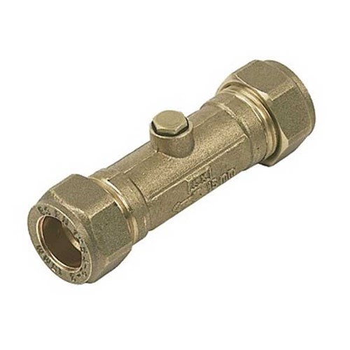 Express Gunmetal Double Check Valve 22mm
