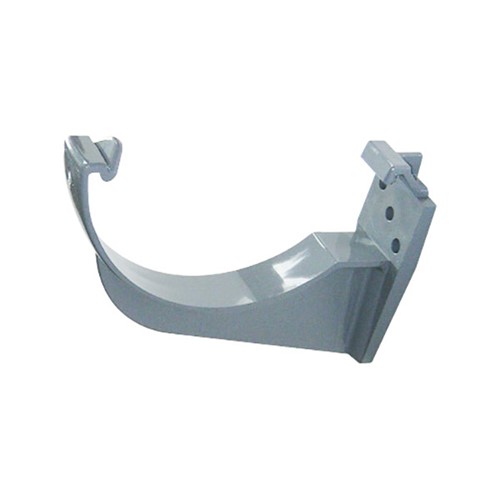 Floplast Half Round 112mm Rainwater Fascia Bracket - Grey - RK1G