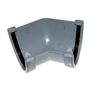 Floplast Hi-Cap 115mm 135 Degree Angle - Grey - RAH2G