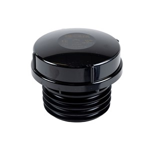 Express Push Fit External Air Admittance Valve 110mm - Black