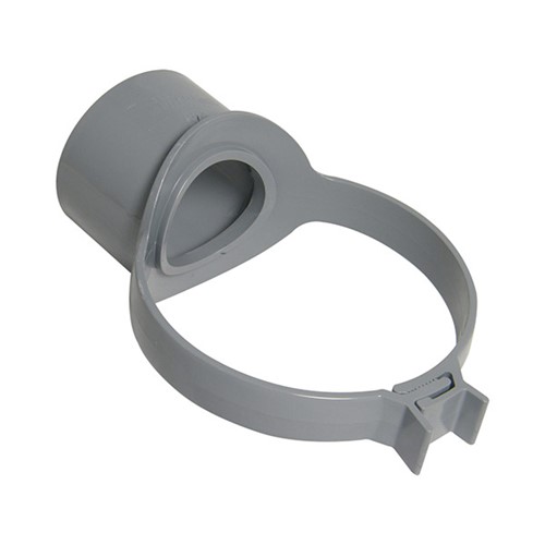 Floplast Ring Seal Soil Side Clip Strap Boss - Grey