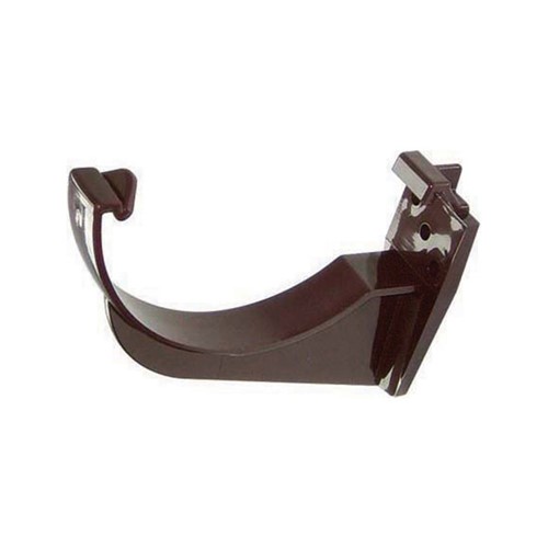 Floplast Half Round 112mm Fascia Bracket - Brown