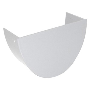 Floplast Hi-Cap 115mm Internal Stopend - Whte