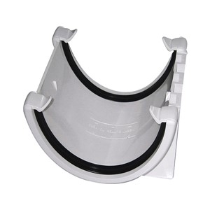 Floplast Hi-Cap 115mm Union Bracket - White