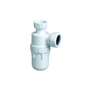 Marley Multikwik 32mm Resealing Bottle Trap White - B032R
