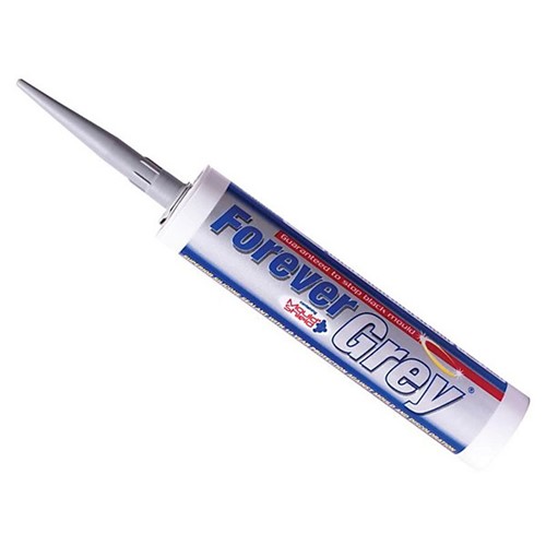 Everbuild Forever Grey Silicone Sealant - 295ml