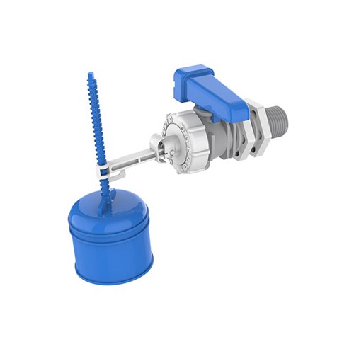 Dudley Hydroflo Standard Side Inlet Valve with Plastic Tail