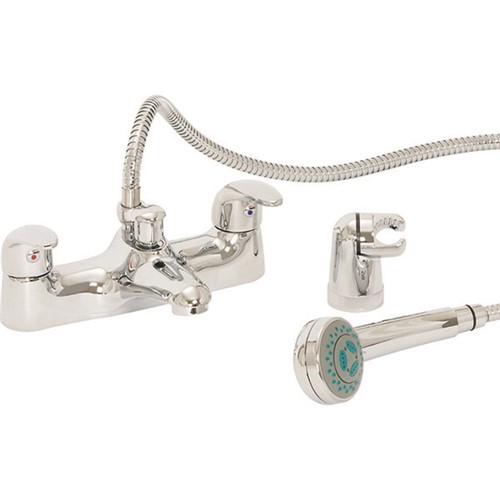Alliance Barra Deck Bath / Shower Mixer Chrome - 14424