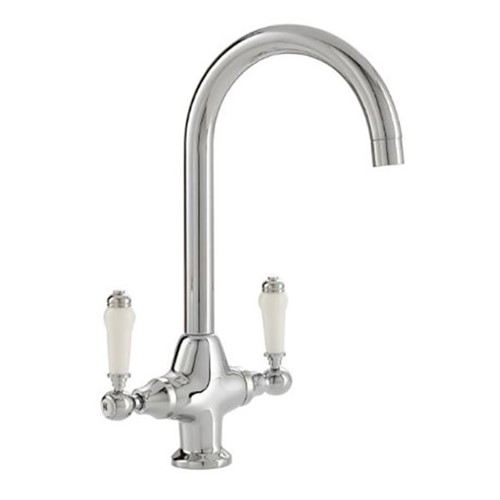 Alliance Melrose Luxury Cruciform Kitchen Sink Mixer Chrome - 14831