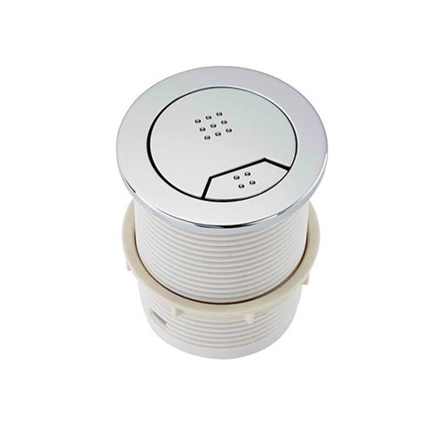 Wye Vortex Pneumatic Dual Flush Push Button - 23102