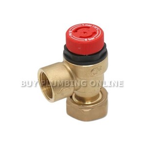 Altecnic 1/2" 6 Bar Loose Nut Pressure Relief Valve - F0000992