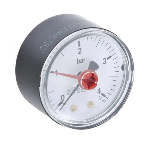 Altecnic 50mm Pressure Gauge Dial with 1/4" Back Connection - WI-557104
