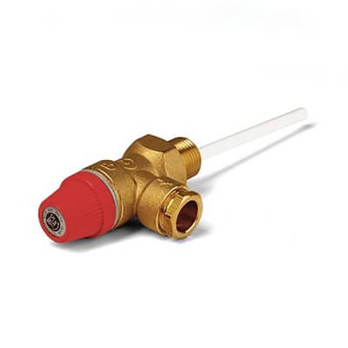 Altecnic 1/2" Temperature / Pressure Relief Valve 10 Bar - 309400CST