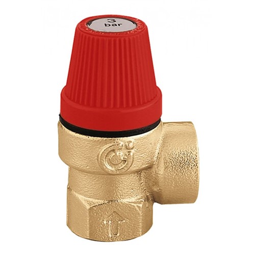 Altecnic 311 1/2" F x 1/2" F BSP 3 Bar Safety Relief Valve - 311430