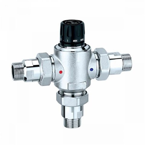 Altecnic MixCal MixPro 1 1/2" Thermostatic Mixing Valve - 523080