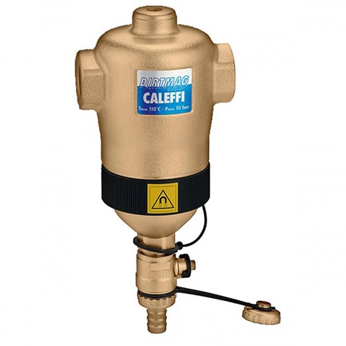Altecnic Caleffi Dirtmag 1 1/2" Horizontal Brass Dirt Separator - 546308