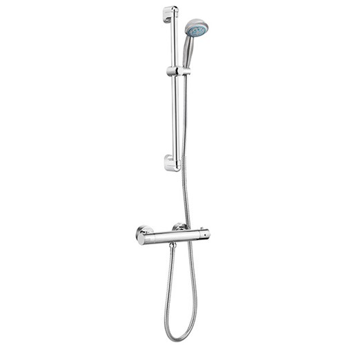 Aqualla Eco Thermostatic Bar Shower Valve & Kit