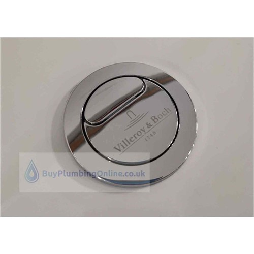 Villeroy & Boch Dual Flush Push Button Chrome - 8L189861