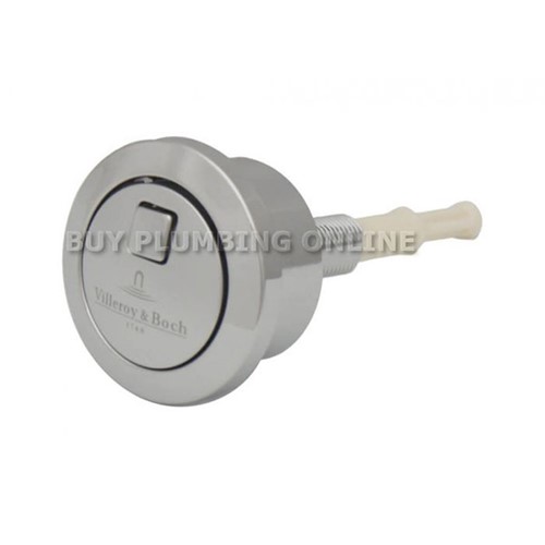 Villeroy & Boch Dual Flush Push Button Chrome - 92180961