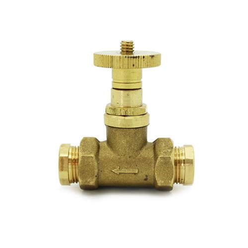 Atkinson 3/8" to 10mm Compression Fitting Fusible Head Fire Valve