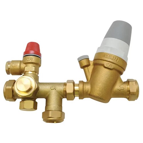 Caleffi 22mm 2 Piece O-Ring Type 3/6 Bar Multibloc - 535000CST