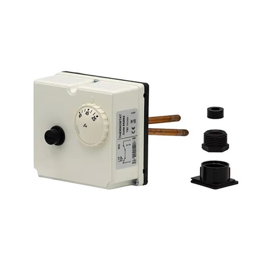Caleffi 25-65 degrees Dual Thermostat - IM-TLSC/542794