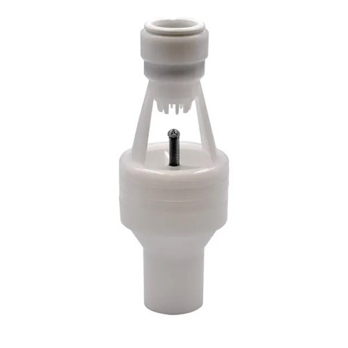 Hotun XLSF 22mm x 32mm Push Fit Dry Trap Tundish White - HXLSF22-32