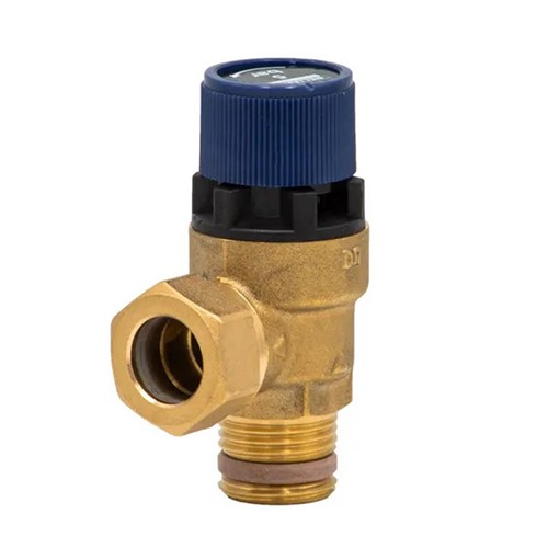 McDonald Water Storage 1/2" x 15mm 5 Bar Expansion Relief Valve - WUVER5