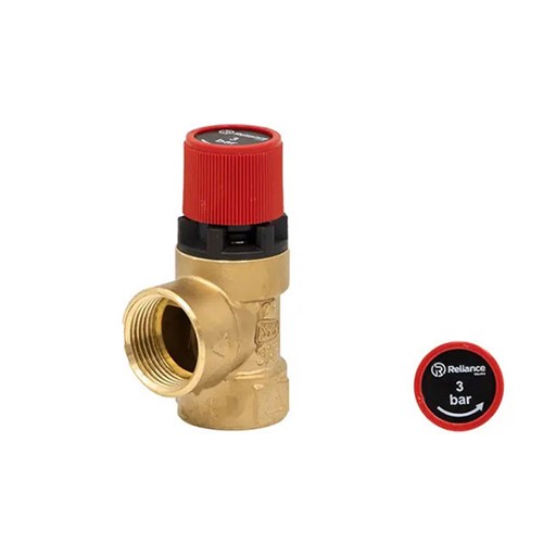 RWC 101 Series 3/4" F x F 3 Bar Pressure Relief Valve - PREL101013