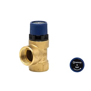 RWC 102 Series 3/4" F x F 6 Bar Pressure Relief Valve - PREL102031