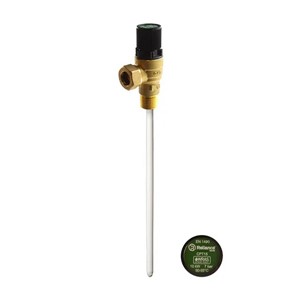 RWC CPT15 1/2" MBSP x 15mm 7 Bar 195mm Pressure & Temperature Relief Valve - PTEM540100