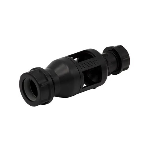RWC 15mm x 22mm Straight Plastic Tundish - TUND219005