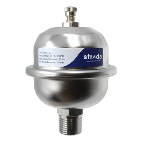 Strada 0.16 litre 1/2" MBSP Shock Arrestor - SPSA-01
