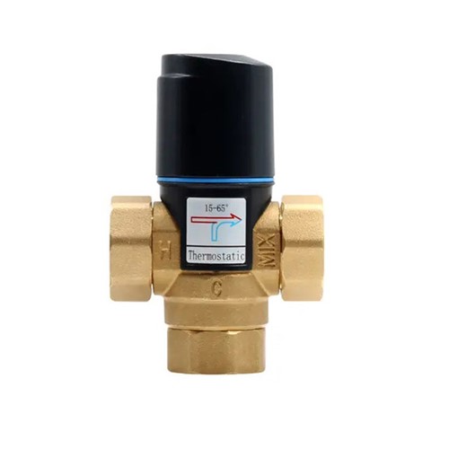 Strada Thermostatic Mixing Valve with Tail Pieces - SPTMV-02