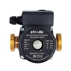 Strada 15-60/130 Bronze Domestic Hot Water Circulation Pump - DHWB15-60/130