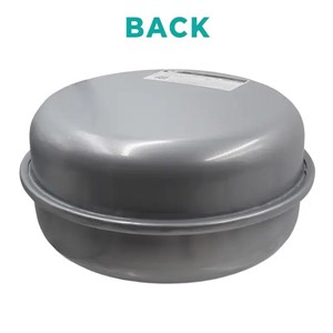 Zilmet OEM-PRO 12 litre Round Flat Heating Expansion Vessel Grey - 13A6001206