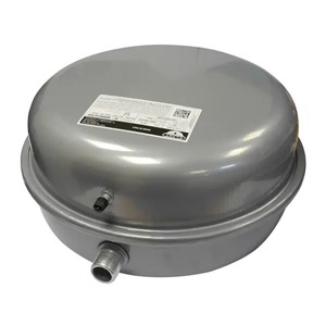 Zilmet OEM-PRO 12 litre Round Flat Heating Expansion Vessel Grey - 13A6001206