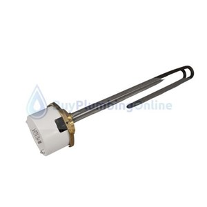 Thermowatt 14" 3kw Incalloy Immersion Heater Element & Thermostat - RTIH34016