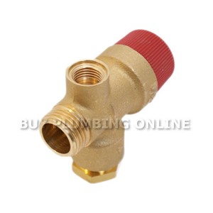 Warmflow 2132 1/2" x 15mm Pressure Relief Valve - 0059202230