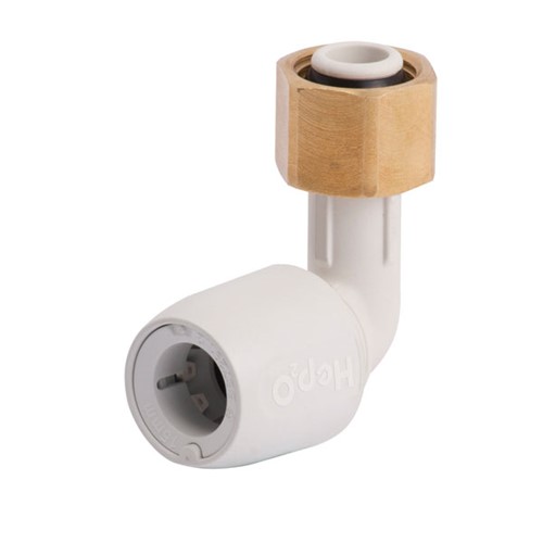 Hep2o 15mm Bent Tap Connector - HD27/15W