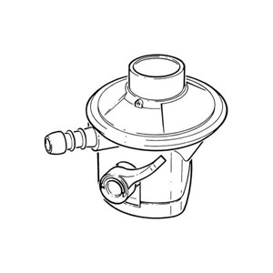 1kg/hr Butane Low Pressure Regulator