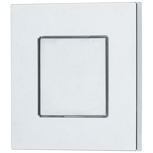 Dudley Piazza Square 73.5mm Single Flush Pneu Push Button