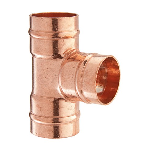 Express Solder Ring Copper Equal Tee 10mm