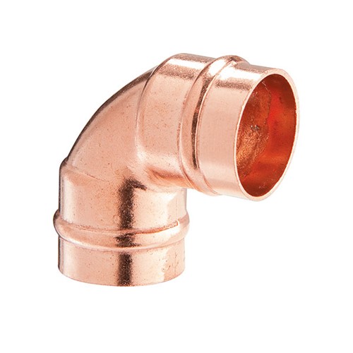 Express Solder Ring Copper 90 Degree Equal Elbow 10mm