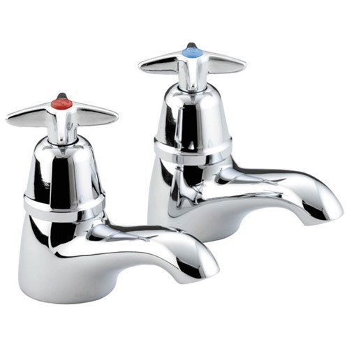 Deva 3/4" Cross Head Bath Taps