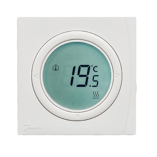 Danfoss RET2001B Digital Room Thermostat Battery Powered