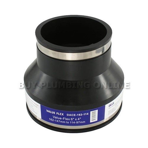 Deks ValueFlex Clay to Plastic Adaptor - DACE-162-114